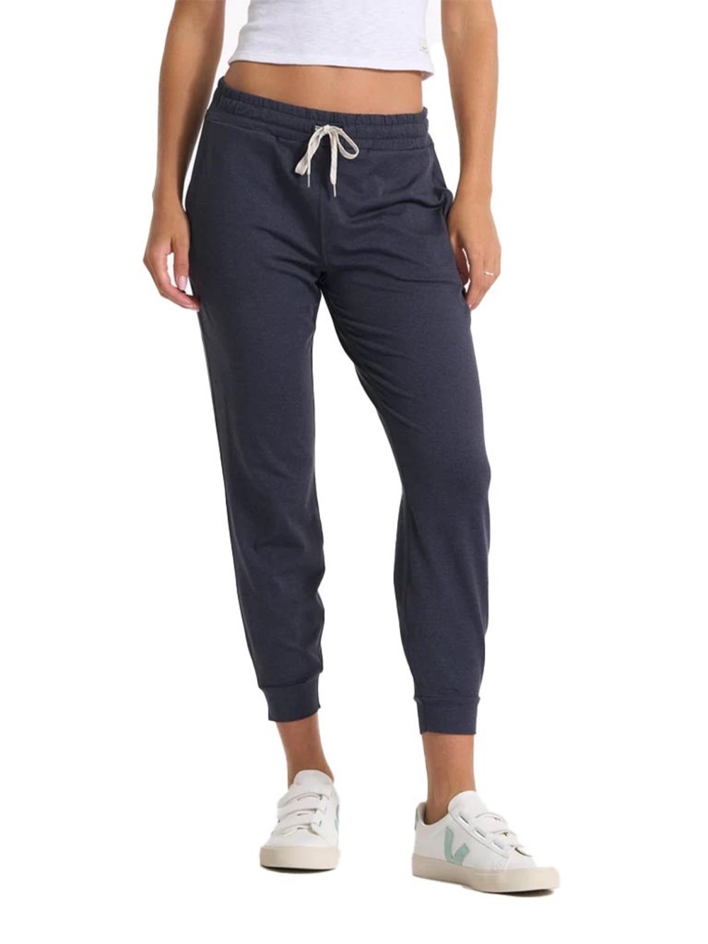 Vuori Women's Navy Performance Joggers—Tall